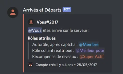 Logs customisés