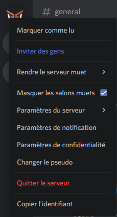 Exemple de récupération sur ordinateur de l'identifiant d'un serveur