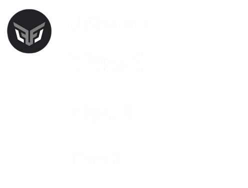 Aperçu des titres