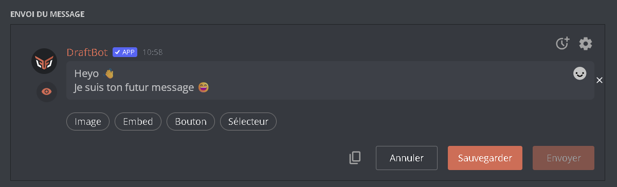 Comparez ici la différence entre l'édition et le rendu final