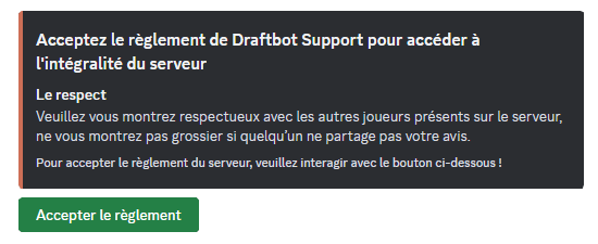 Résultat d'ajout d'une règle