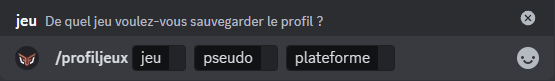 Aperçu de la commande