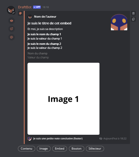 Comparez ici la différence entre l'édition et le rendu final